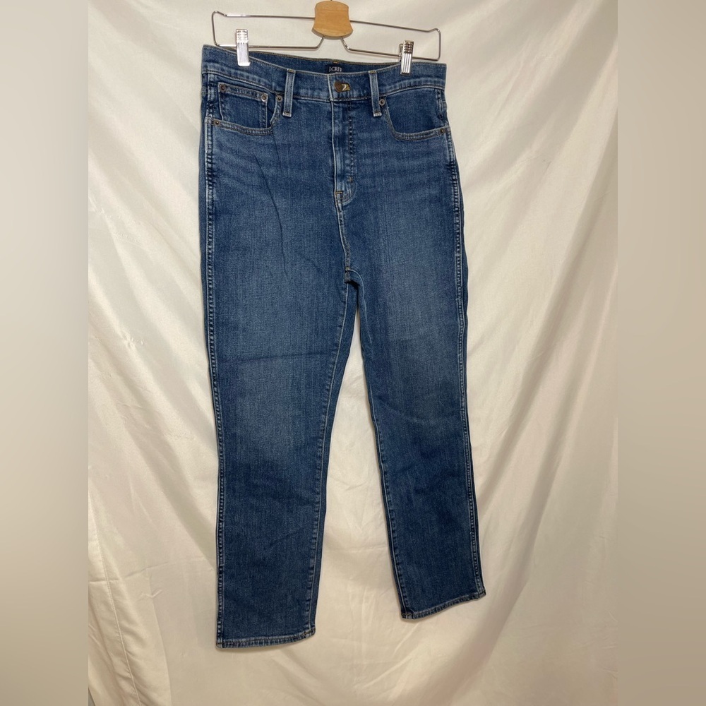 J. Crew Women's Straight Blue Jeans